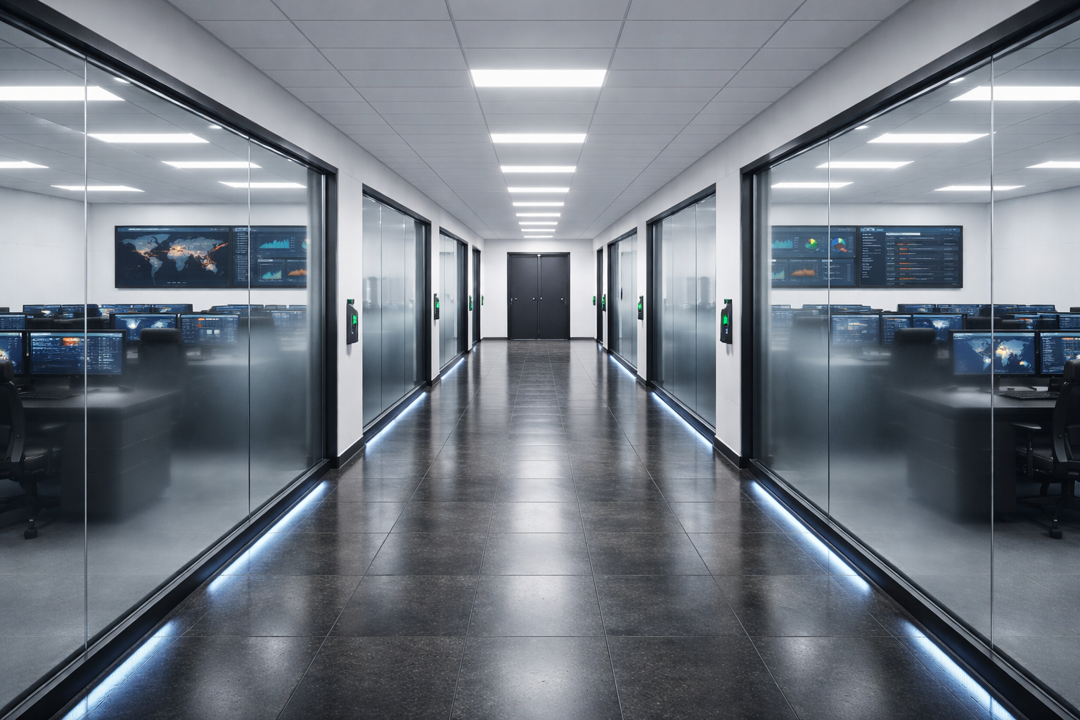 Central SOC Command Corridor